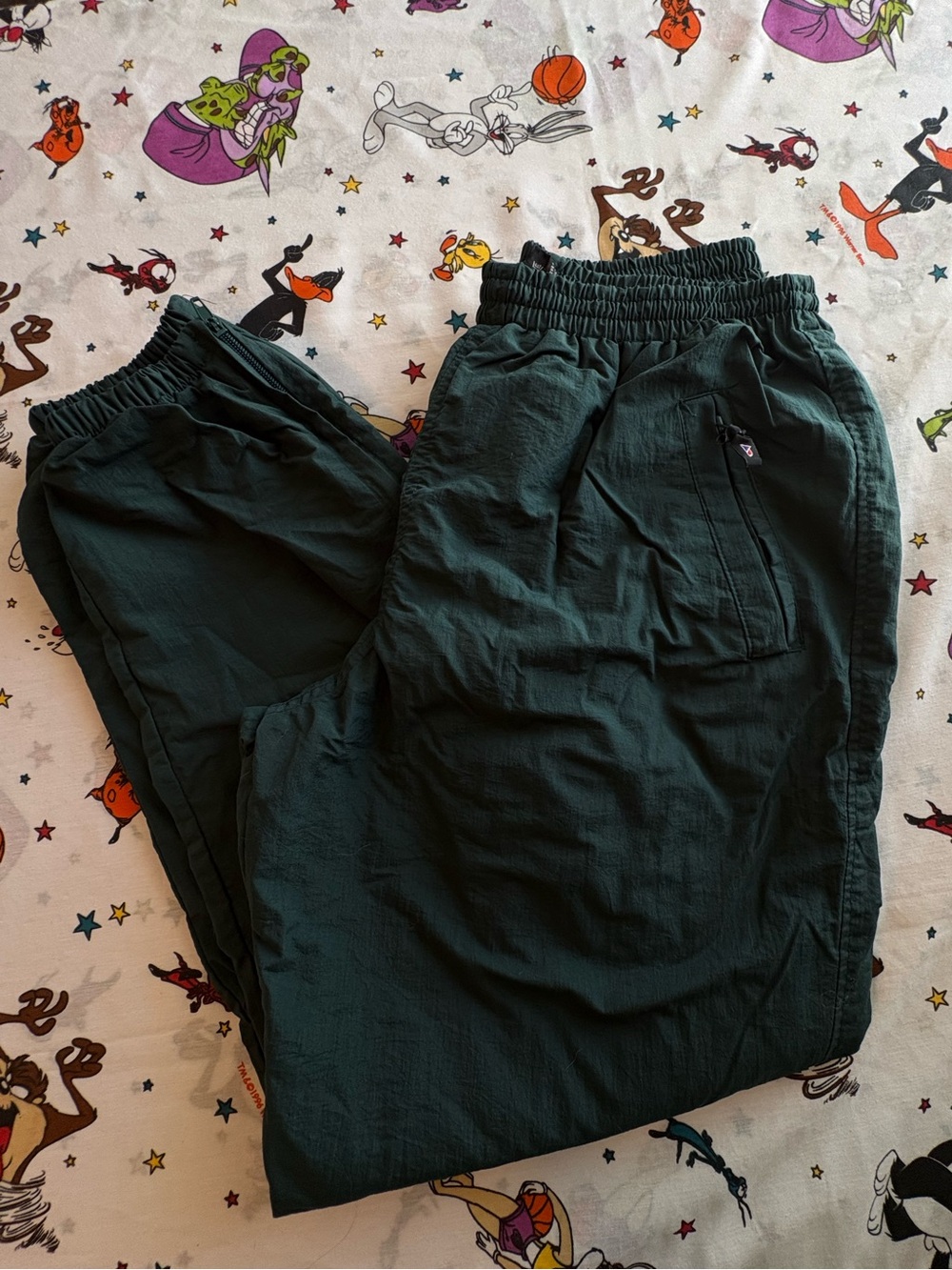Dark Green Snow/Skiing Pants